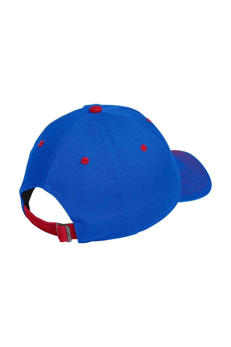 Men's adidas Royal Kansas Jayhawks Slouch Adjustable Hat, Alternate, color, Royal
