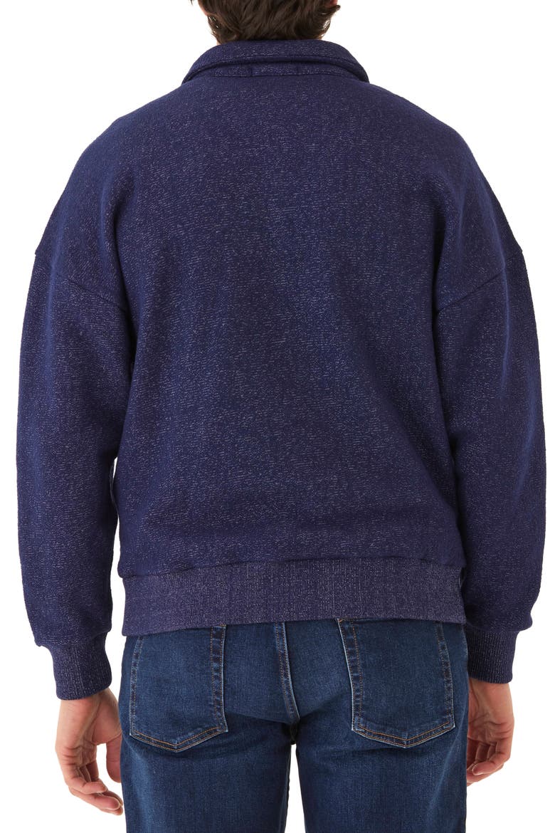 Gabe Oversize Fleece Quarter Zip Pullover, Alternate, color, STARGAZER