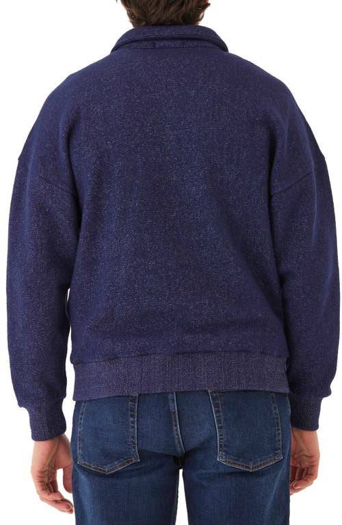 Threads 4 Thought Gabe Oversize Fleece Quarter Zip Pullover In Stargazer