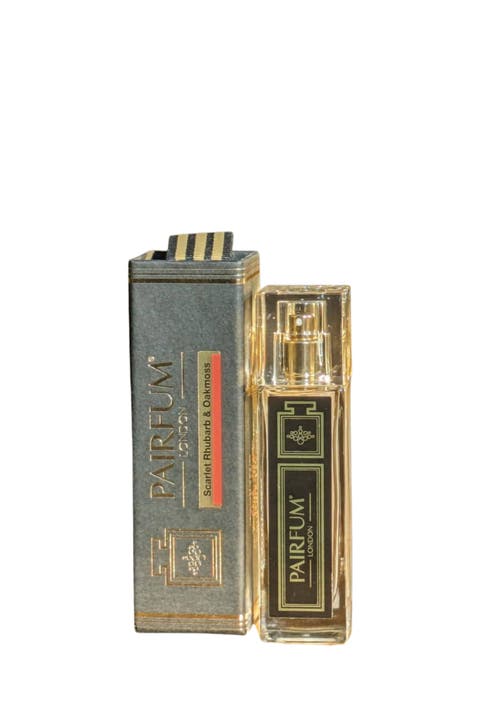 Scarlet Rhubarb & Oakmoss by Pairfum London | Eau de Parfum Intense | Long-lasting Luxurious Fragrance | Natural & Clean Niche Perfume
