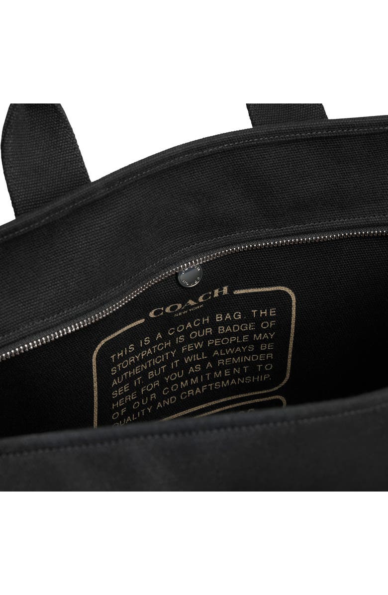 COACH Canvas Cargo Tote, Alternate, color,