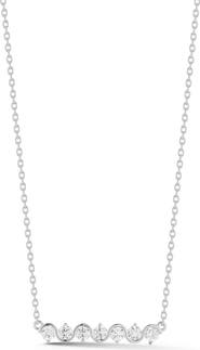 GLAZE JEWELRY Cubic Zirconia Bar Pendant Necklace