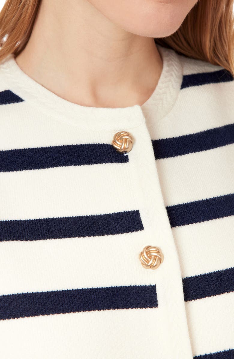 Scotch & Soda Sweater Vest Dress, Alternate, color, Maritime Blue/ Sugar Swizzle