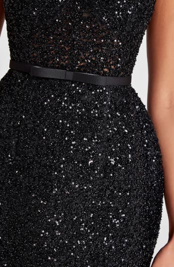 Emilia Sequin Cocktail Minidress