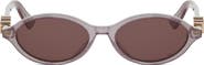 DIOR 'DiorTreasure R1I 51mm Oval Sunglasses