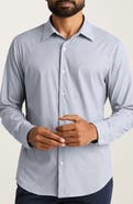 Bonobos Tech Slim Fit Geo Print Performance Button-Up Shirt
