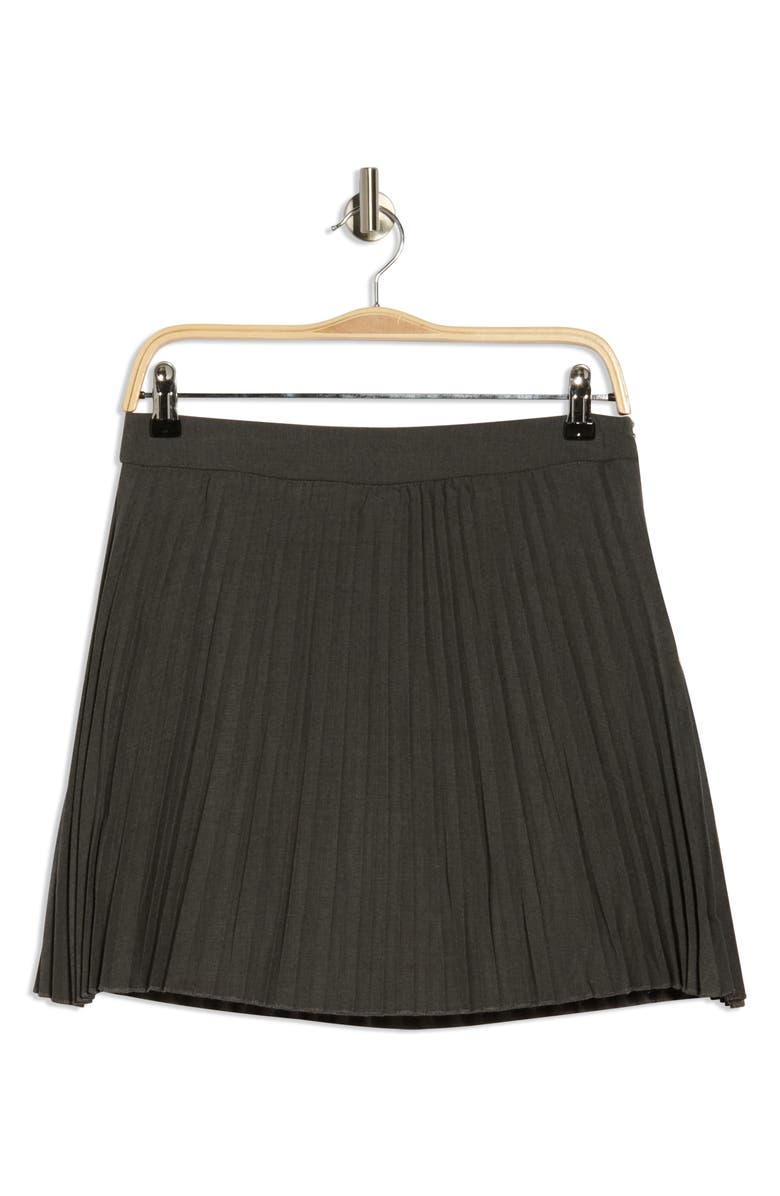 JASON WU Pleated Skirt, Alternate, color, Dark Grey Heather