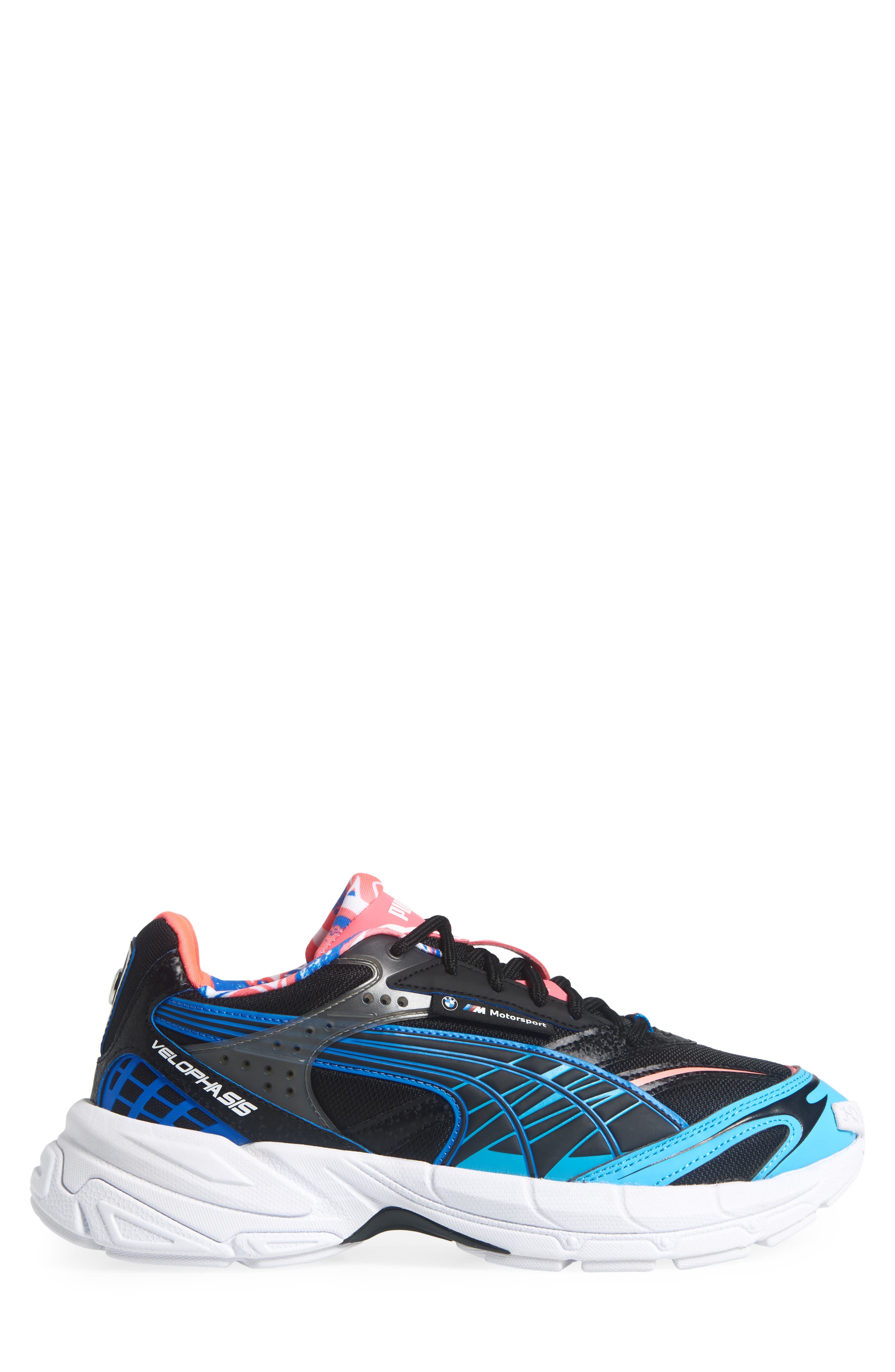 PUMA Scuderia BMW Velophasis Neon Sneaker, Alternate, color, 