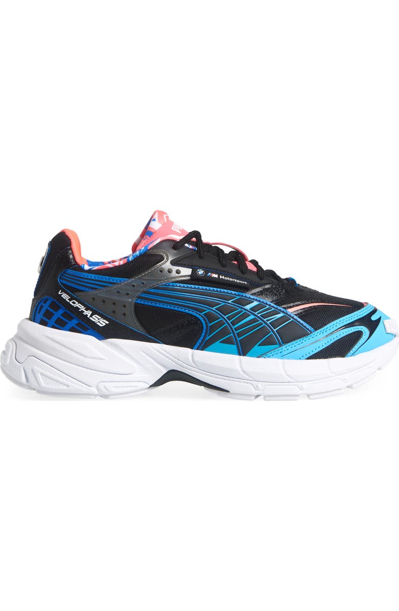PUMA Scuderia BMW Velophasis Neon Sneaker, Alternate, color,