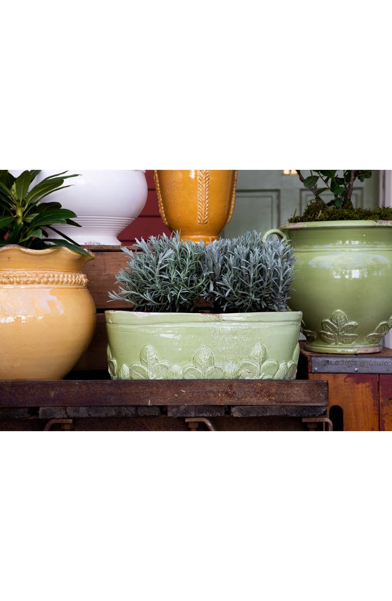 VIETRI Rustic Garden Linen Tall Vines Planter, Alternate, color,