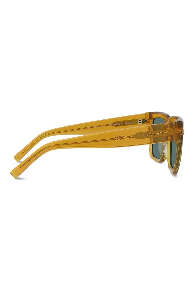 GV Day Square Sunglasses, Alternate, color, SHINY YELLOW / GREEN
