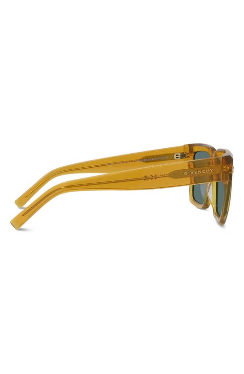 Givenchy Gv Day Square Sunglasses In Gold