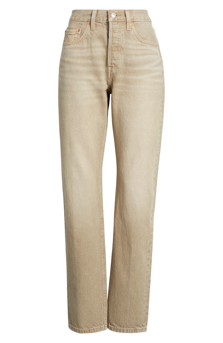 Levi's 501<sup>®</sup> High Waist Straight Leg Jeans, Alternate, color, Chipped Winter Twig