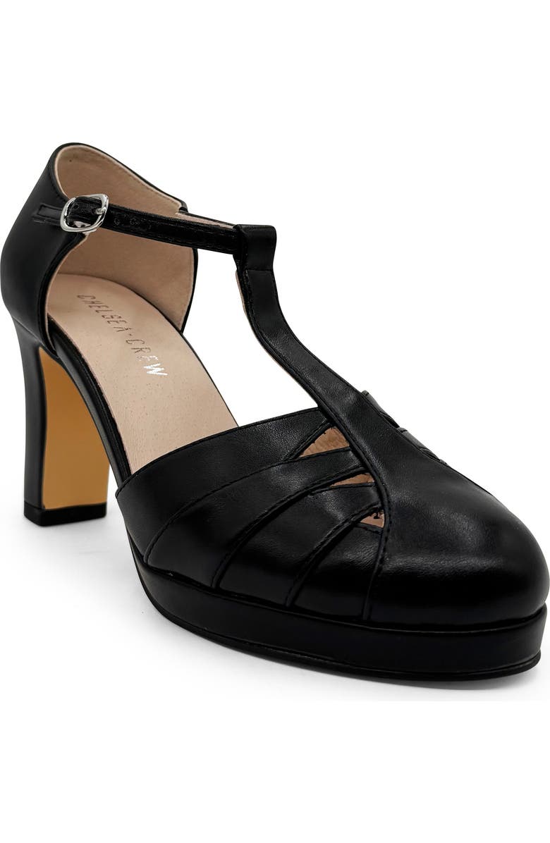 CHELSEA CREW Francine T-Strap Pump, Main, color,