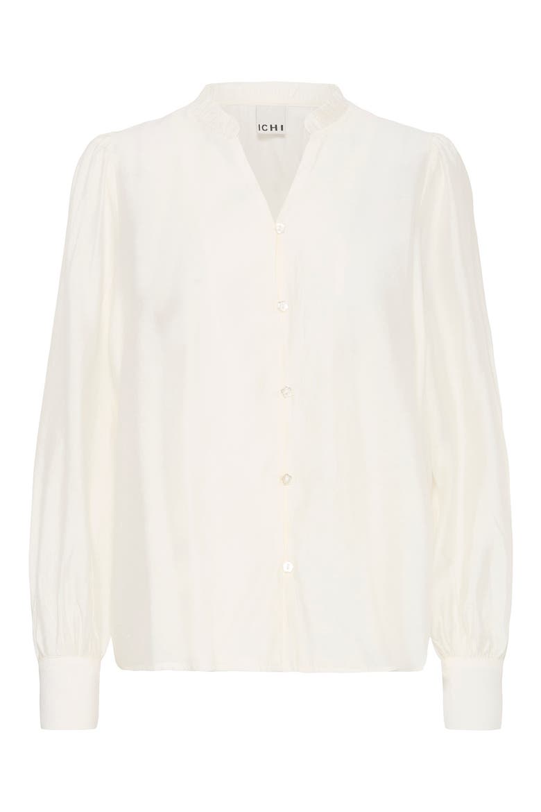 Ihjula Long Sleeve Button-Up Knit Top, Alternate, color, CLOUD DANCER