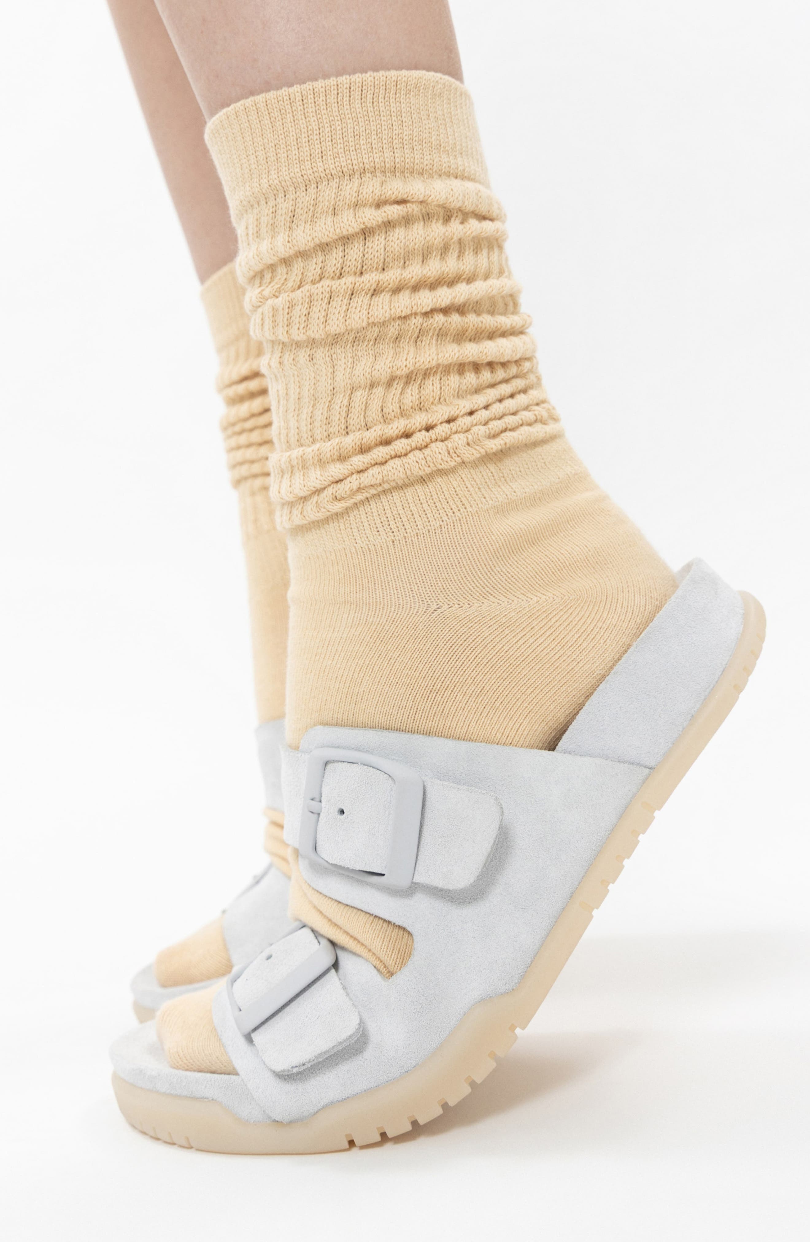 Oncept Savannah Buckle Slide Sandal, Alternate, color, Ice