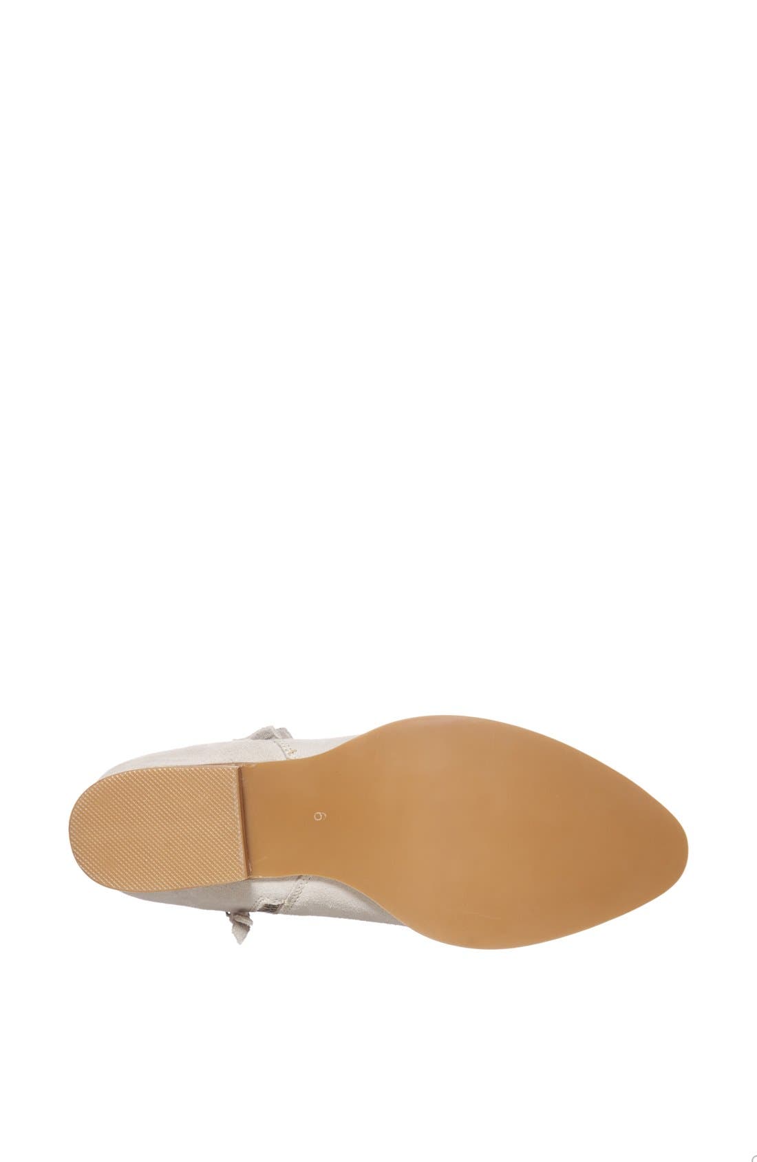 'Crockett' Bootie, Alternate, color, WHITE DISTRESSED SUEDE