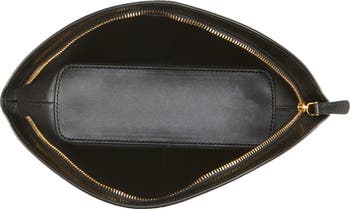 The Row Mel Leather Clutch | Nordstrom