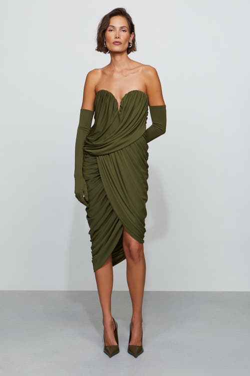 Et Ochs Spencer Midi Dress In Green