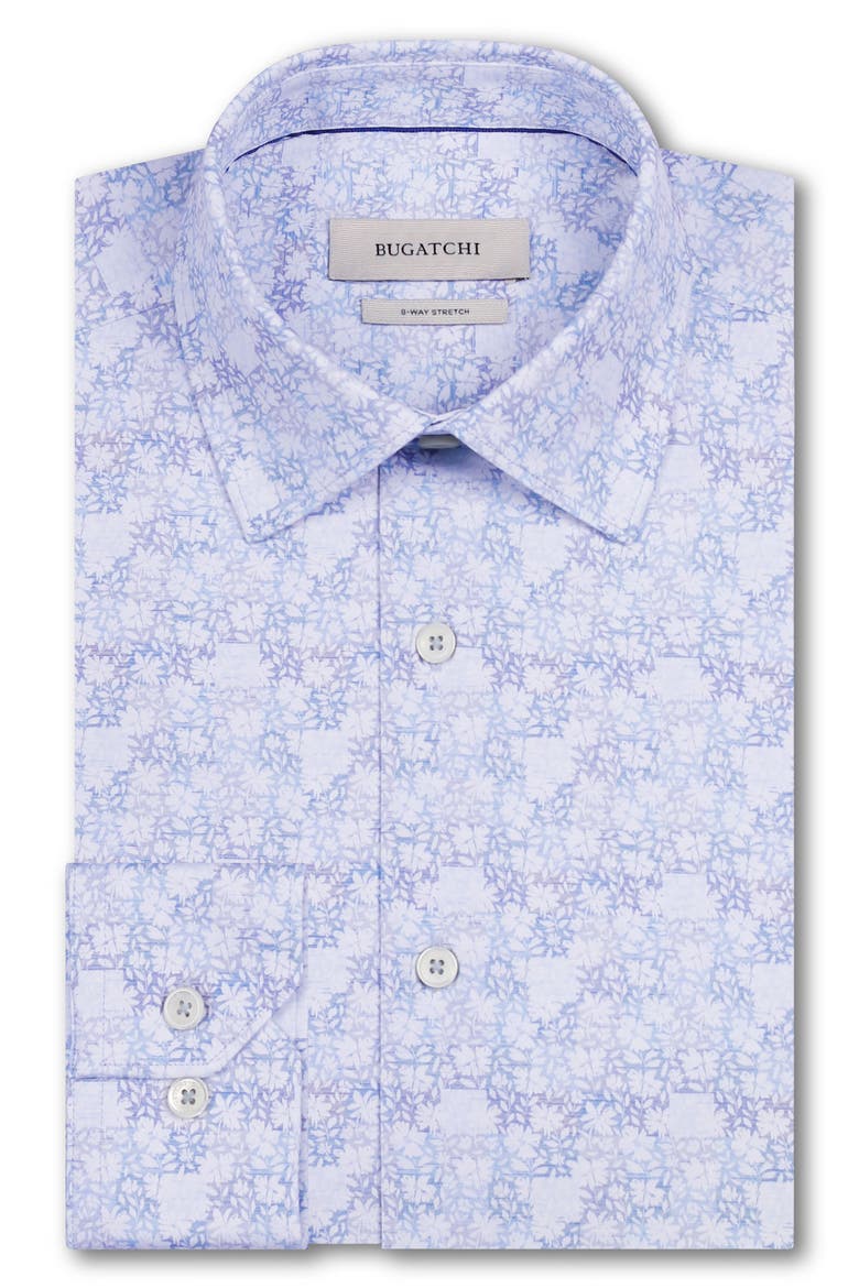 James OoohCotton® Floral Button-Up Shirt, Alternate, color, LILAC