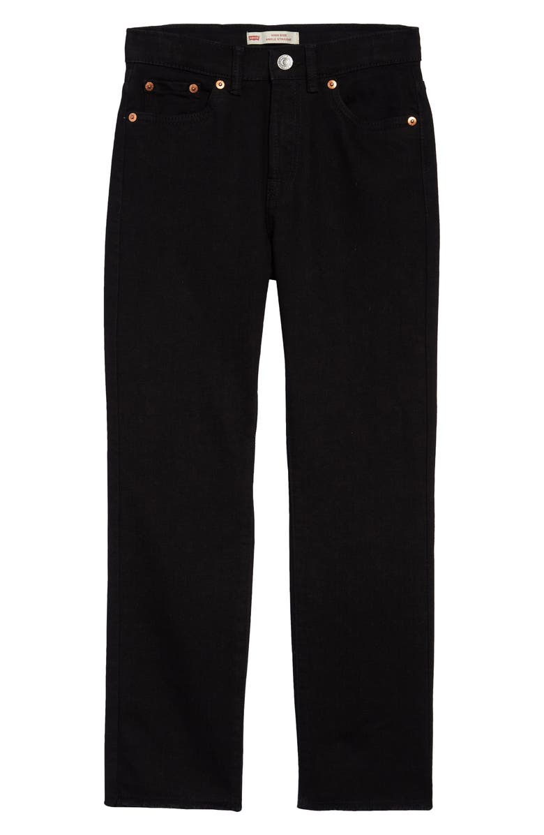 Levi's<sup>®</sup> High Waist Straight Leg Jeans, Main, color, 