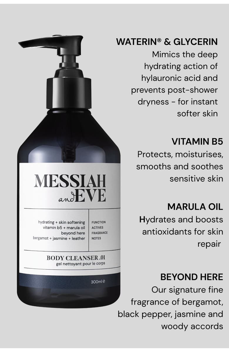MESSIAH and EVE Body Cleanser .01, Alternate, color, Body Cleanser