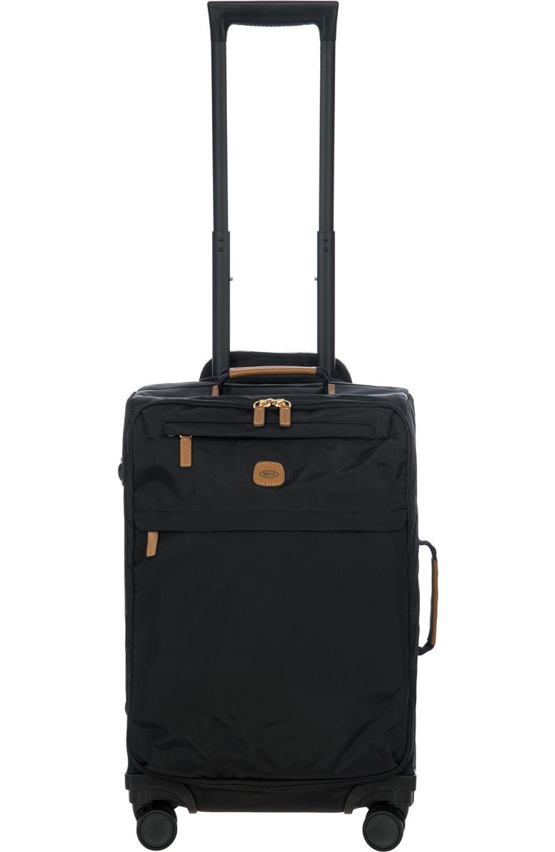 Bric's 2 Piece Set - X-Travel 21" Carry-On Spinner & Large Sportina Tote Bag, Alternate, color, Black