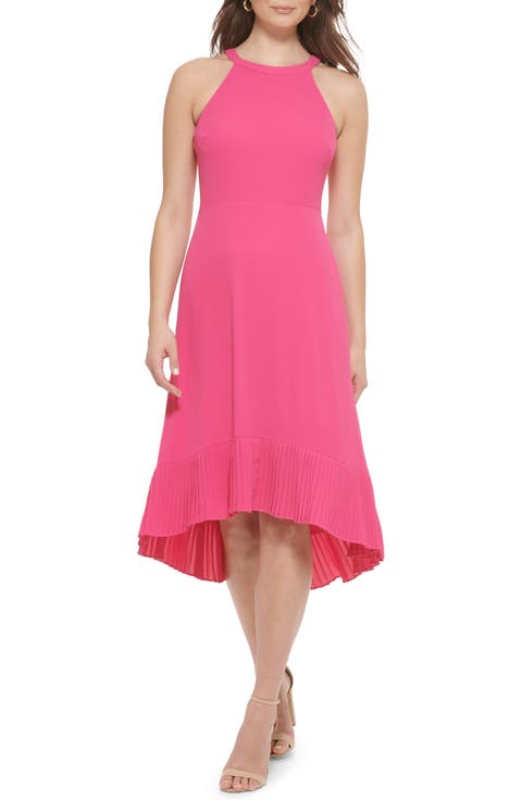 Pebble Crepe Midi Dress