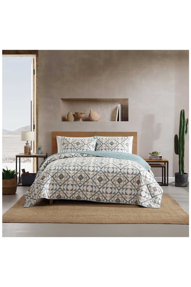 Annie Quilt Set - King, Alternate, color, BLUE