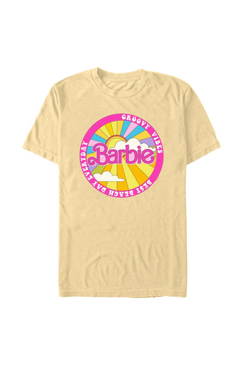 Men's Groovy Beach Day Vibes T-Shirt, Main, color, Butter