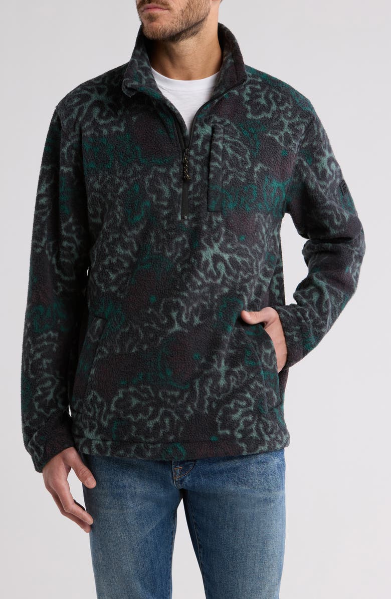 Billabong Boundary Fleece Half Zip Pullover, Main, color, 