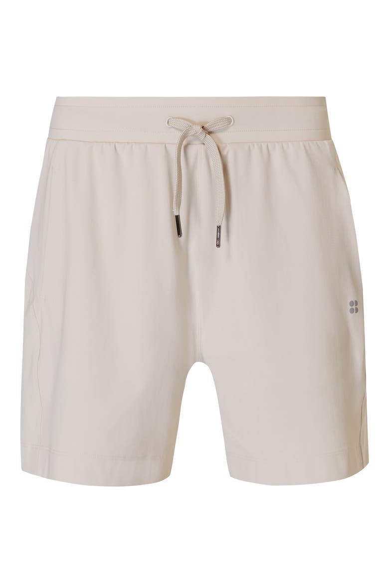 Explorer Tie Waist Shorts, Alternate, color, MINERAL BEIGE