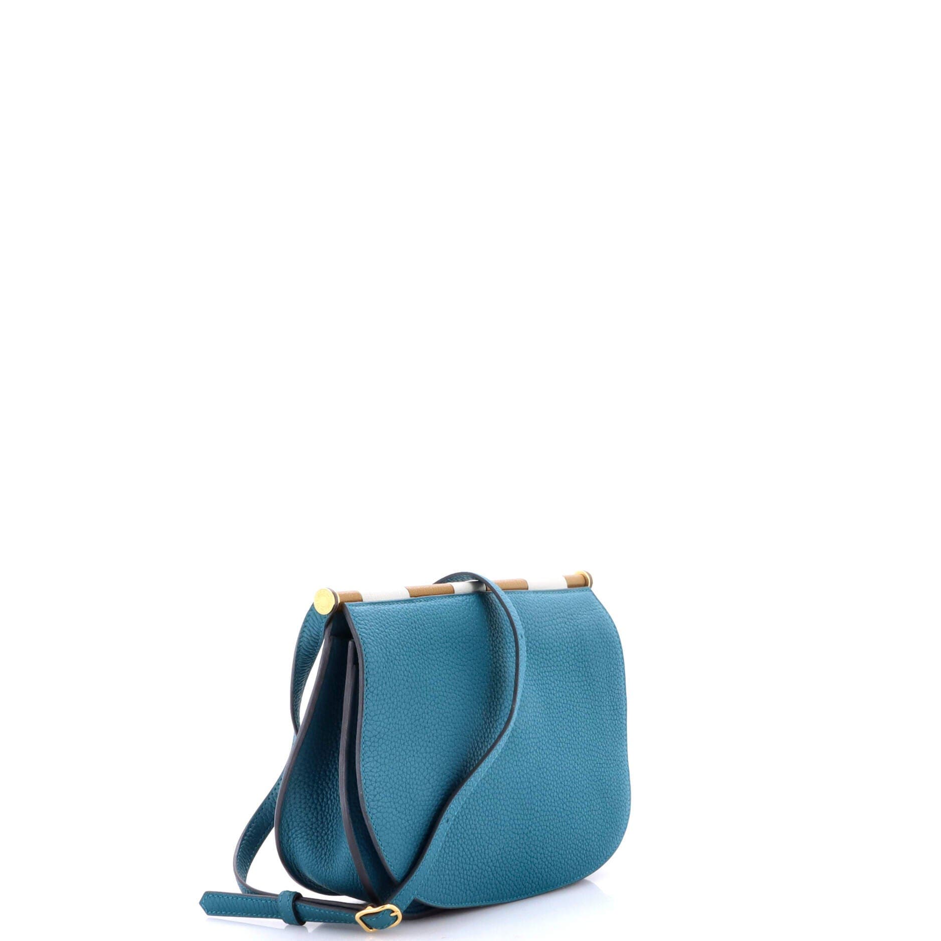 Saut Bag Clemence 25, Alternate, color, Vert Bosphore