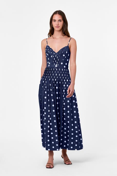 Mireille Pintuck Dress