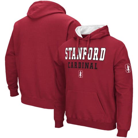 Men's Colosseum Cardinal Stanford Cardinal Sunrise Pullover Hoodie