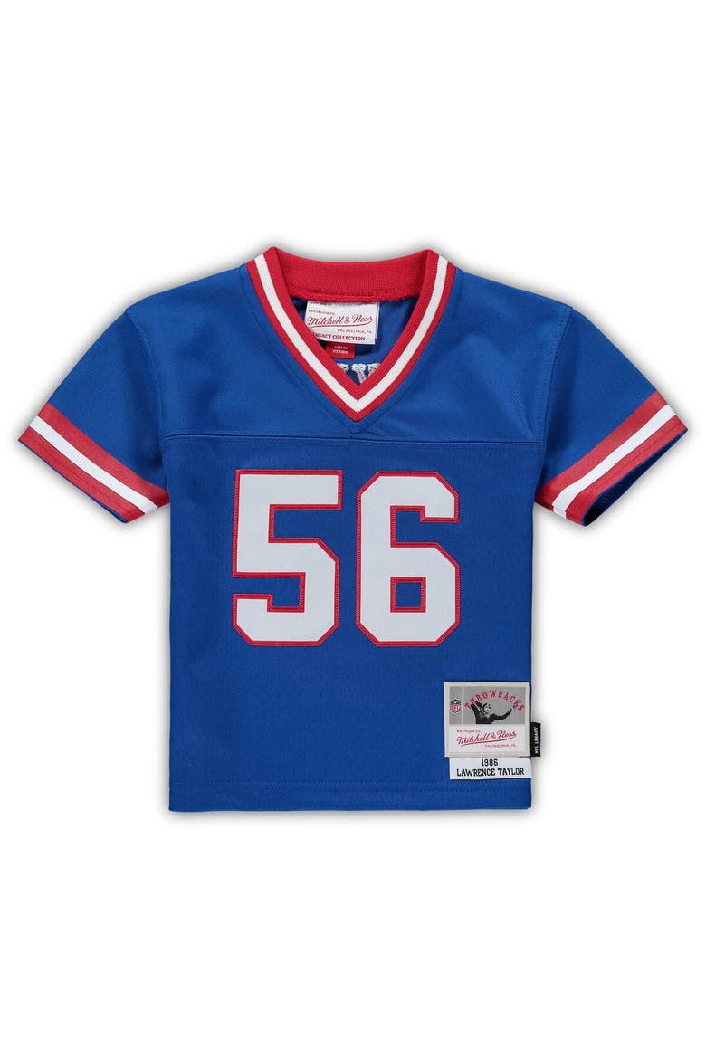 Infant Mitchell & Ness Lawrence Taylor Royal New York Giants 1986 Retired Legacy Jersey, Alternate, color, Royal
