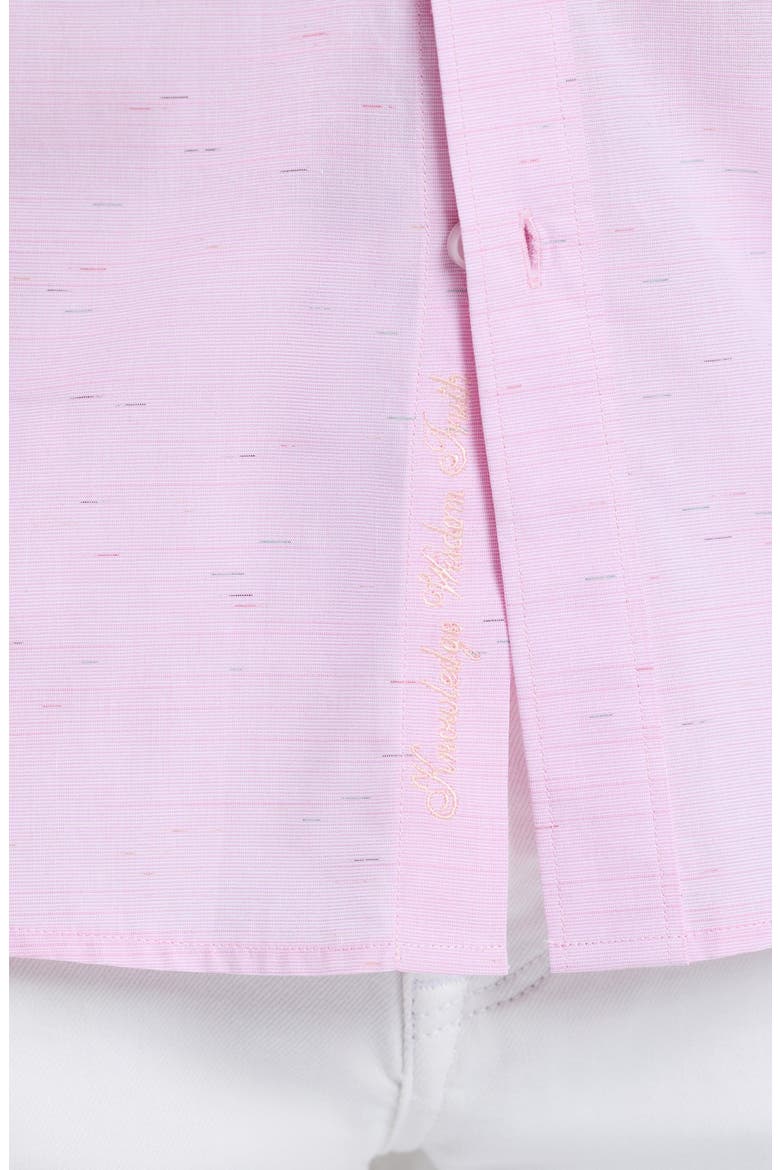 Avondale Cotton Button-Up Shirt, Alternate, color, LIGHT PINK