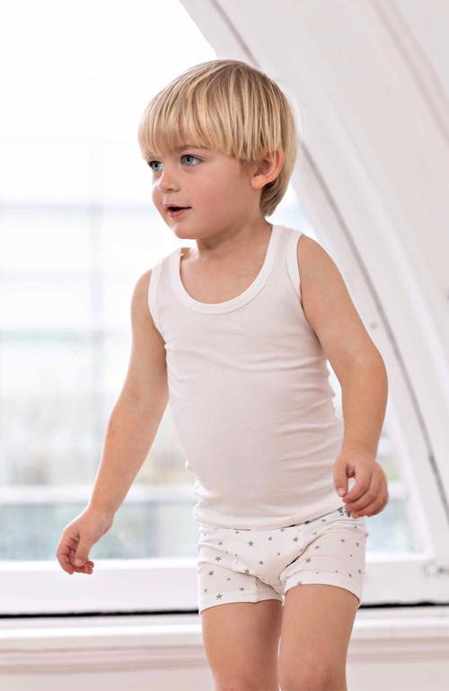 Noggiwear Buttoned Boxers In White