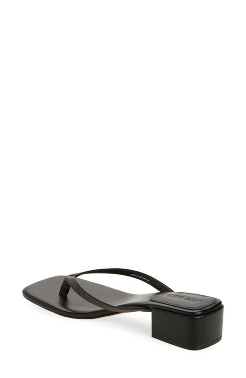Steve Madden Caribbean Flip Flop In Black