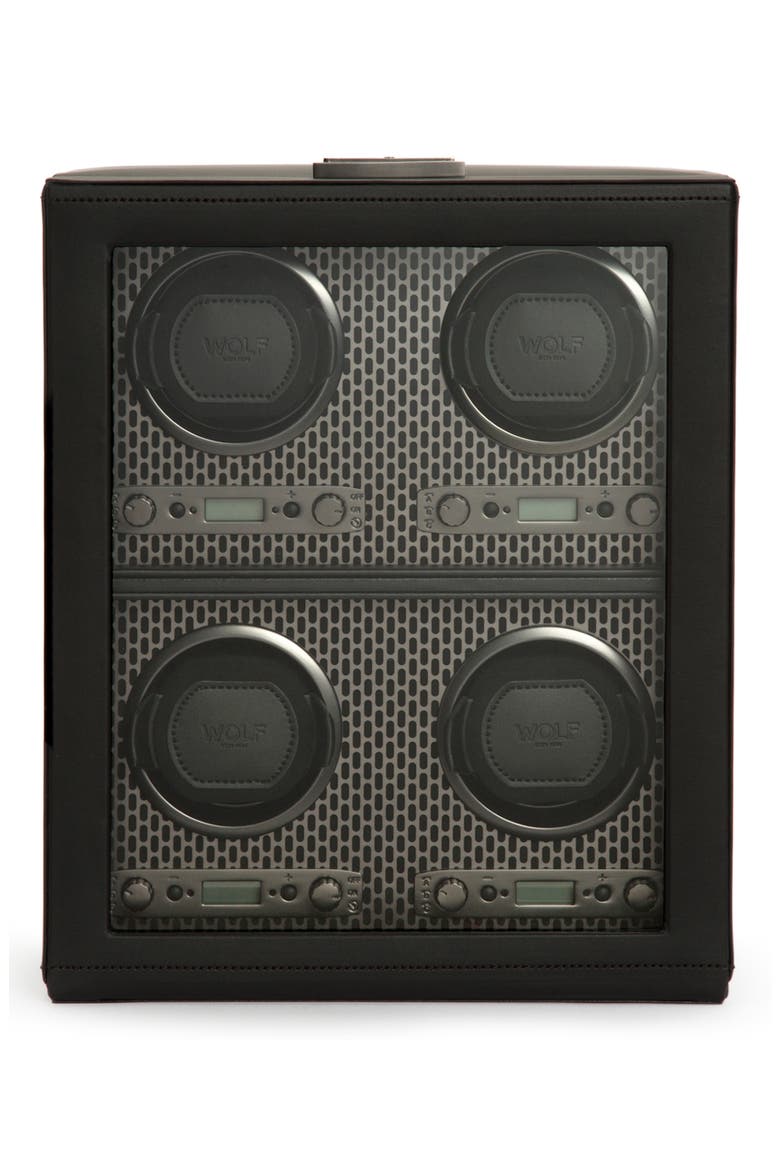 Axis 4 Piece Watch Winder, Alternate, color, POWDER COAT