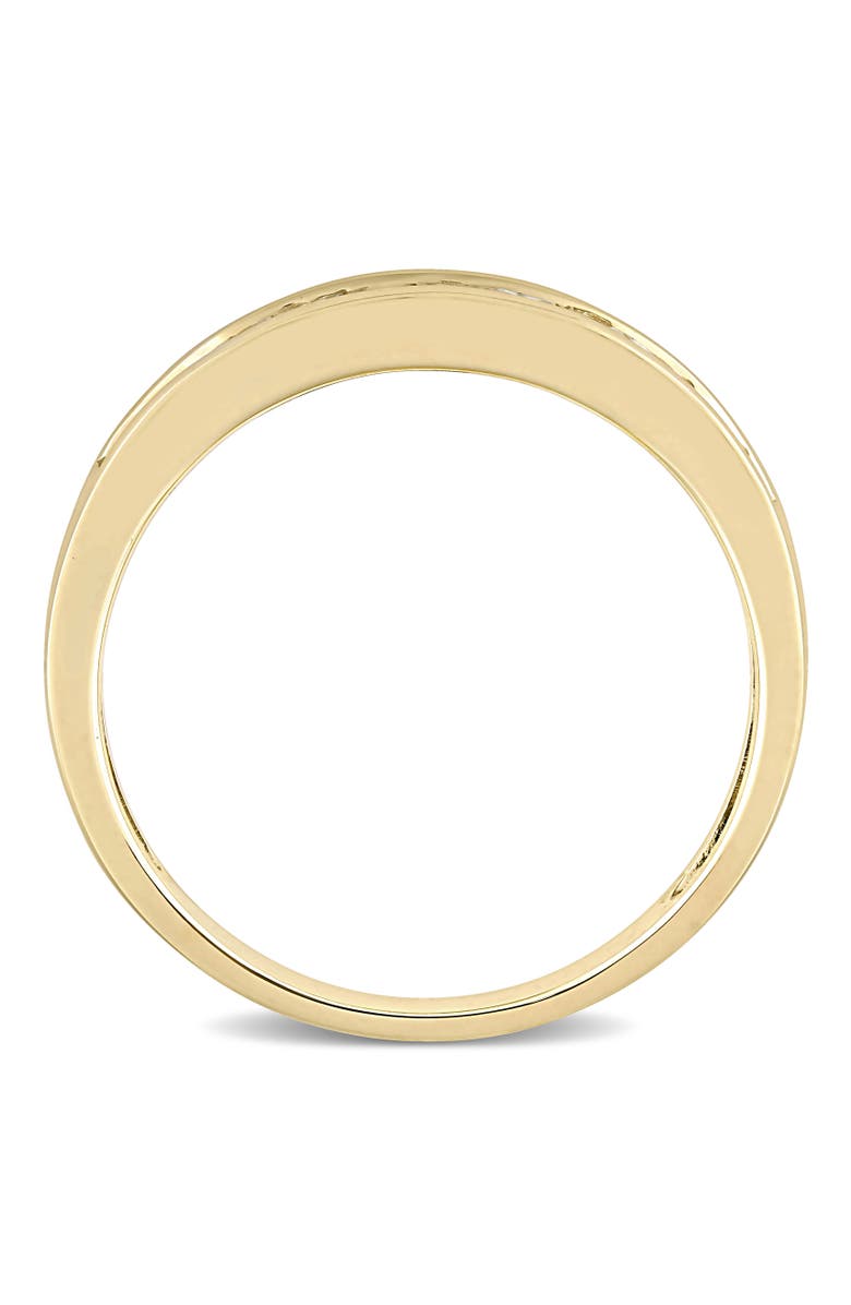 Julianna B. Diamond Princess Anniversary Band 14k, Alternate, color, 14K Yellow Gold