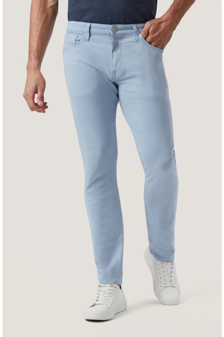 Cool Tapered Slim Fit Twill Pants, Main, color, SKY TWILL