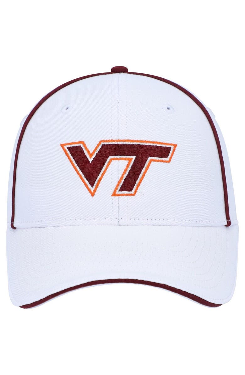 COLOSSEUM Men's Colosseum White Virginia Tech Hokies Take Your Time Snapback Hat, Alternate, color,