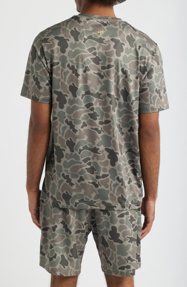 SANTO STUDIO Racer Tech Camo T-Shirt, Alternate, color, Army