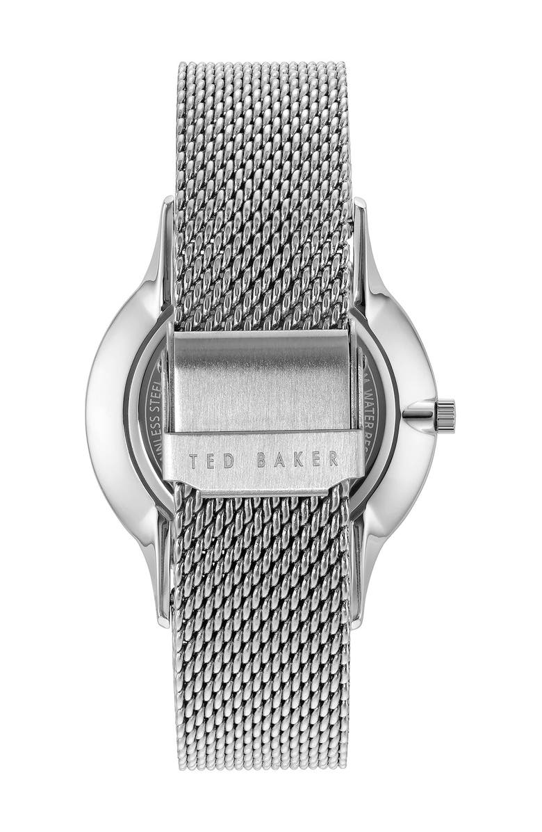 Ted Baker London Men's Ethan Mesh Strap Watch, 40x48mm, Alternate, color, 