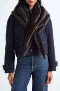 Veronica Beard Faux Fur Scarf