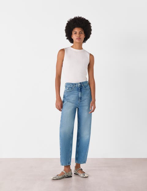 Authentic Barrel Leg Jean