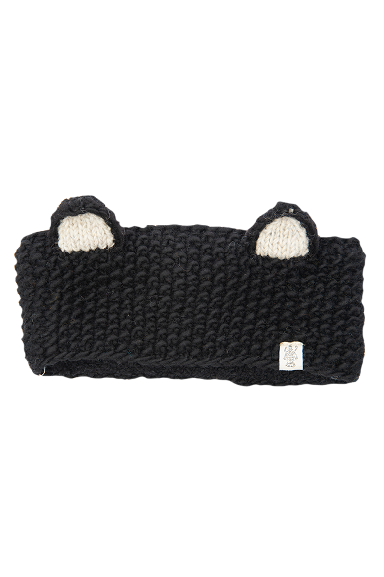 Ears Headband, Main, color, Black