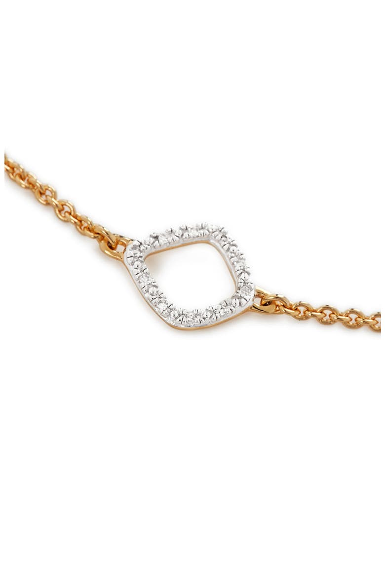 Riva Mini Kite Diamond Bracelet, Alternate, color, GOLD
