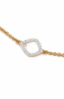 Monica Vinader Riva Mini Kite Diamond Bracelet